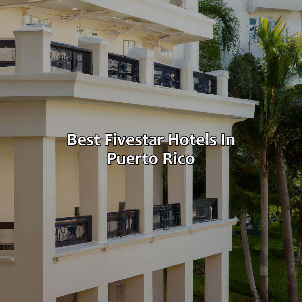 Best five-star hotels in Puerto Rico-5 star hotel in puerto rico, 