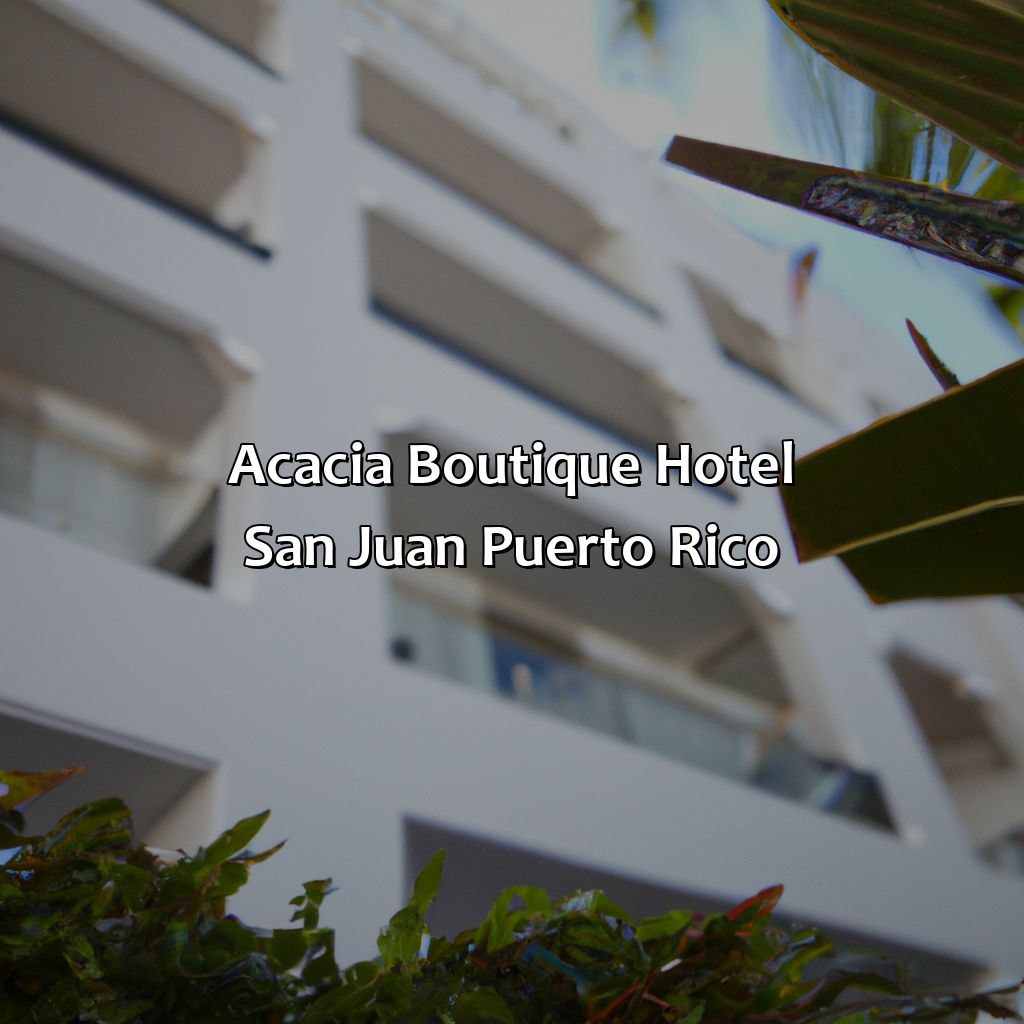 Acacia Boutique Hotel San Juan Puerto Rico