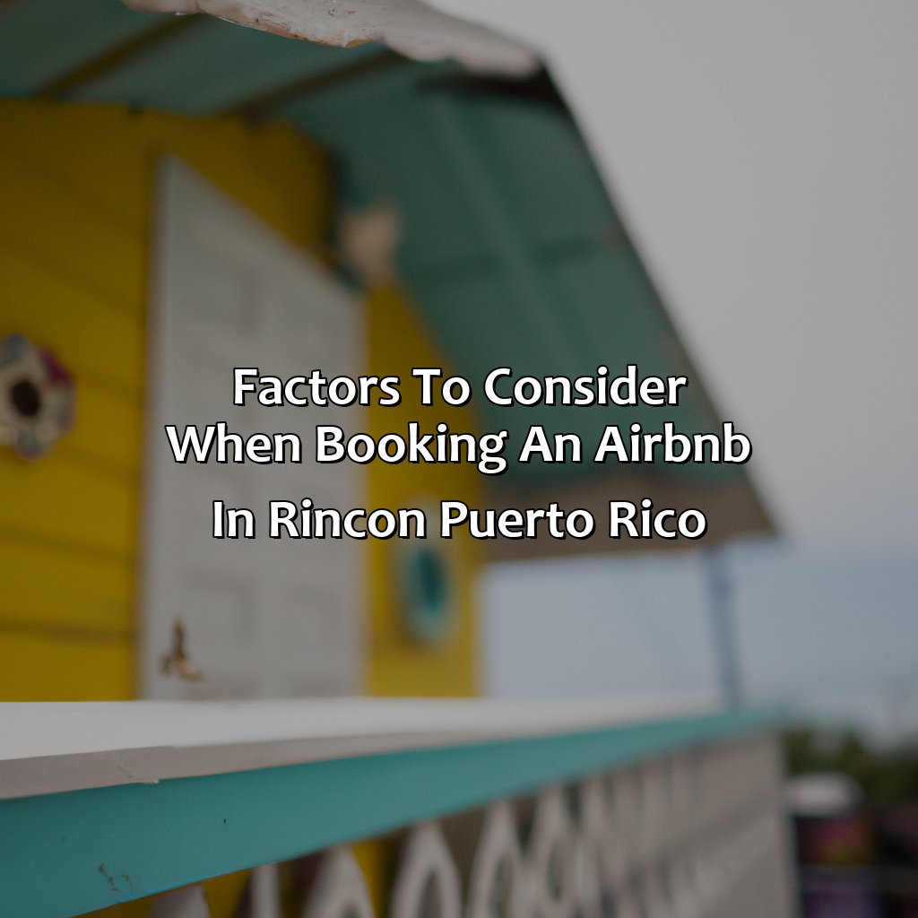 Factors to consider when booking an Airbnb in Rincon Puerto Rico-airbnb in rincon puerto rico, 