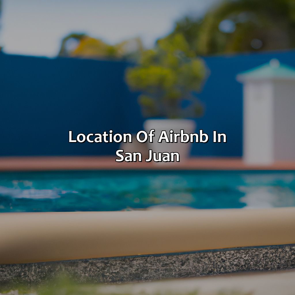 Location of Airbnb in San Juan-airbnb in san juan, puerto rico with private pool, 