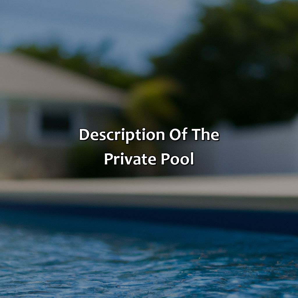 Description of the Private Pool-airbnb in san juan puerto rico with private pool, 