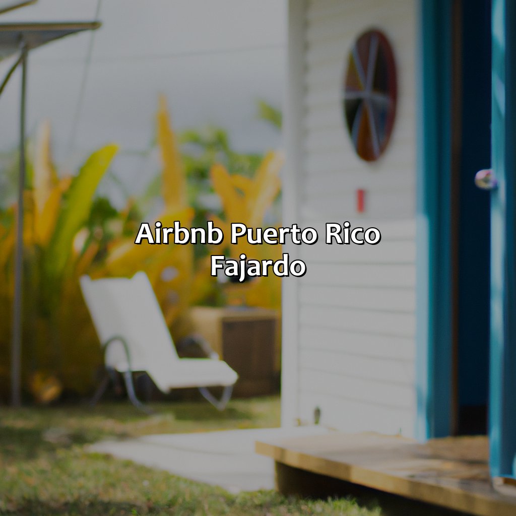 Airbnb Puerto Rico Fajardo