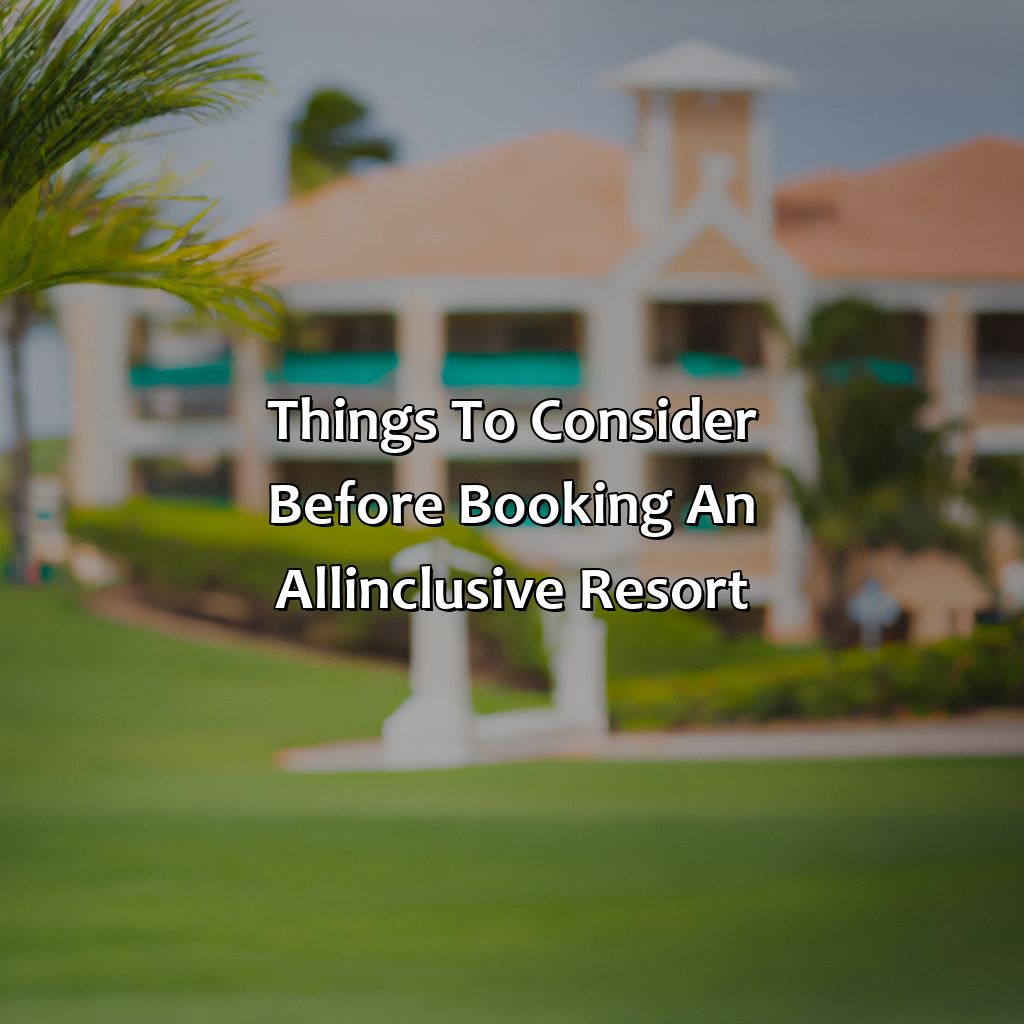 Things to Consider before Booking an All-Inclusive Resort-all-inclusive resorts puerto rico, 