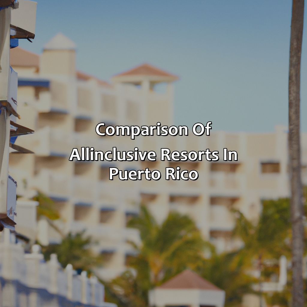 Comparison of All-Inclusive Resorts in Puerto Rico-all.inclusive resorts puerto rico, 
