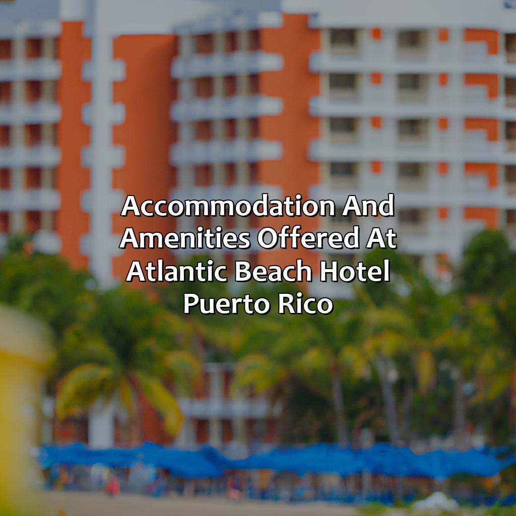 Accommodation and Amenities Offered at Atlantic Beach Hotel Puerto Rico-atlantic beach hotel puerto rico, 