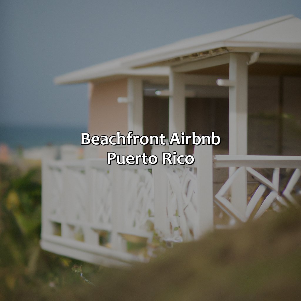Beachfront Airbnb Puerto Rico