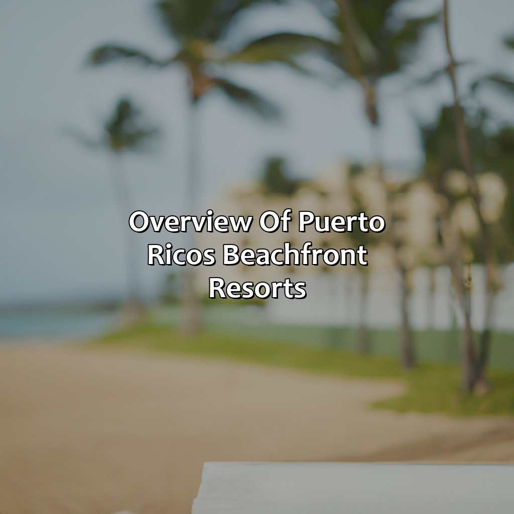 Overview of Puerto Rico