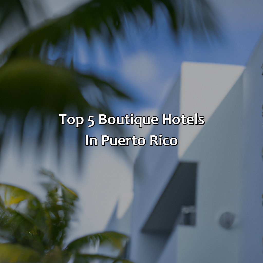 Top 5 Boutique Hotels in Puerto Rico-best boutique hotels in puerto rico, 