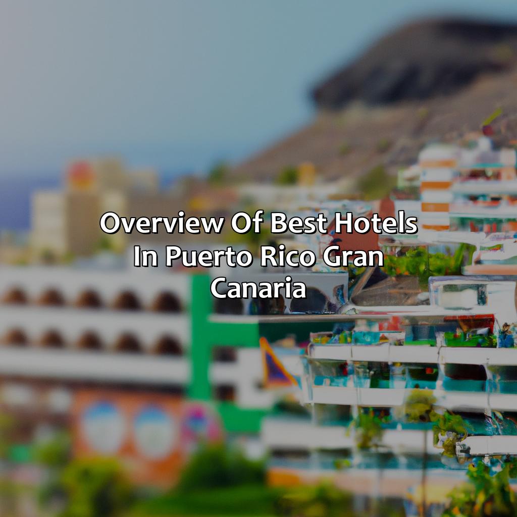 Overview of Best Hotels in Puerto Rico Gran Canaria-best hotels in puerto rico gran canaria, 