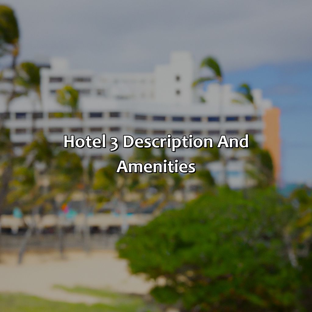 Hotel 3: Description and amenities-best hotels on beach in puerto rico, 