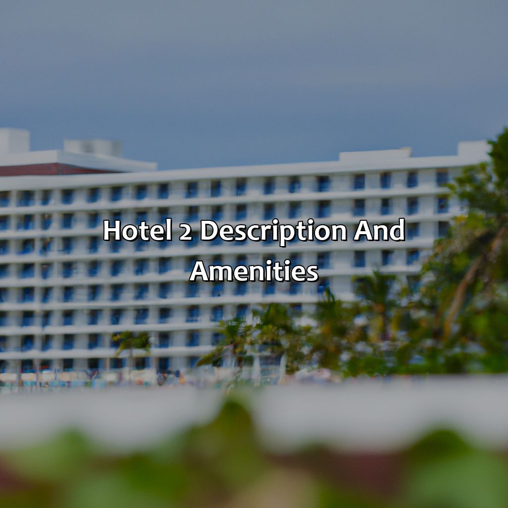 Hotel 2: Description and amenities-best hotels on beach in puerto rico, 
