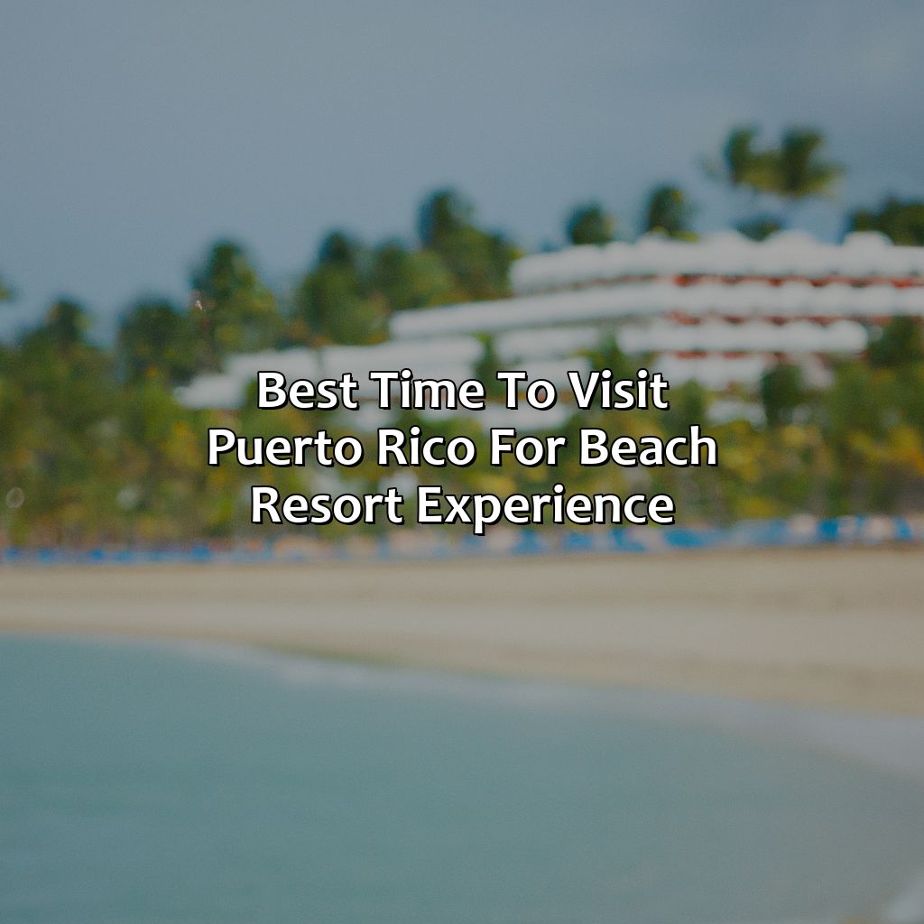 Best Time to Visit Puerto Rico for Beach Resort Experience-best puerto rico beach resorts, 