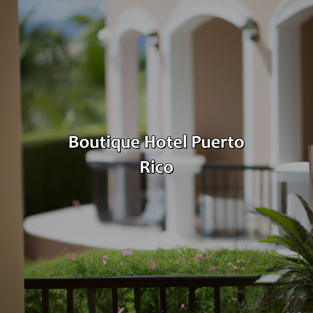 Boutique Hotel Puerto Rico