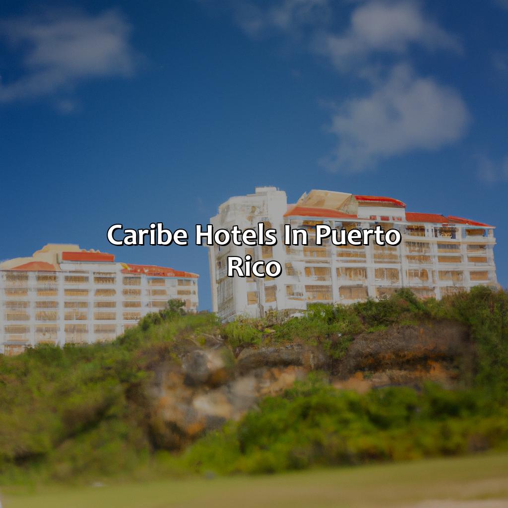 Caribe Hotels In Puerto Rico