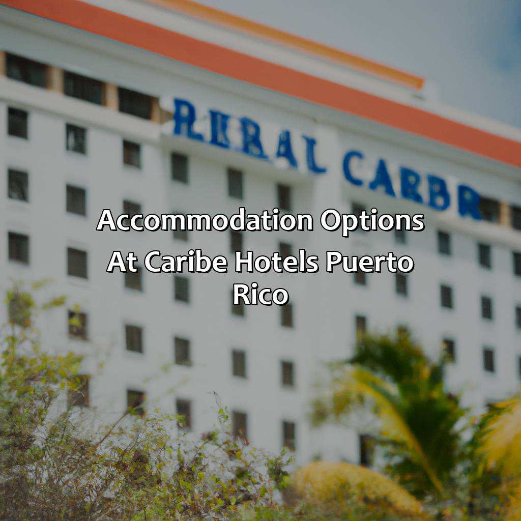 Accommodation options at Caribe Hotels Puerto Rico-caribe hotels puerto rico, 