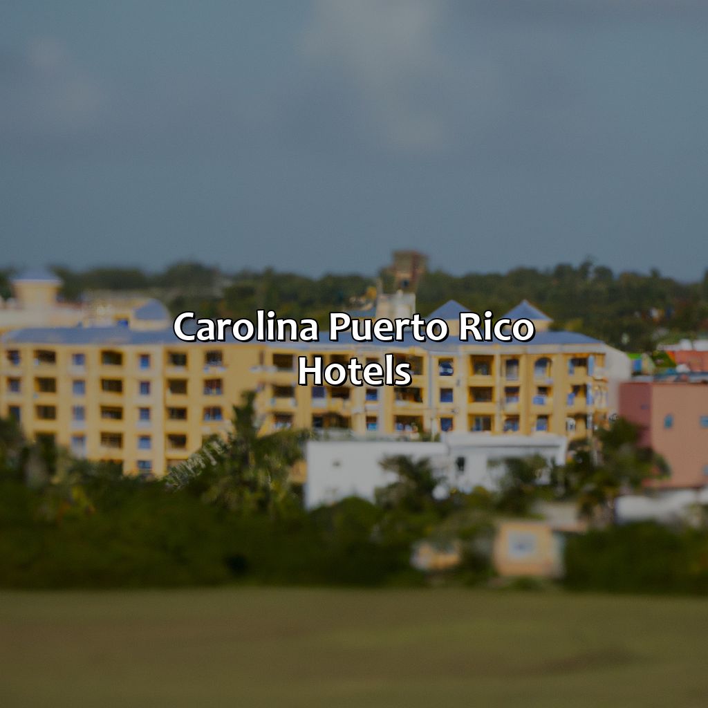 Carolina Puerto Rico Hotels