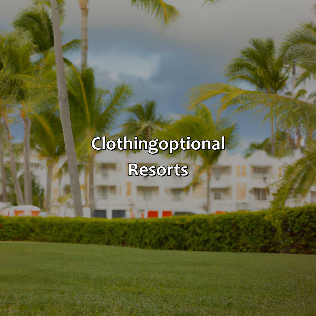 Clothing Optional Resorts Puerto Rico