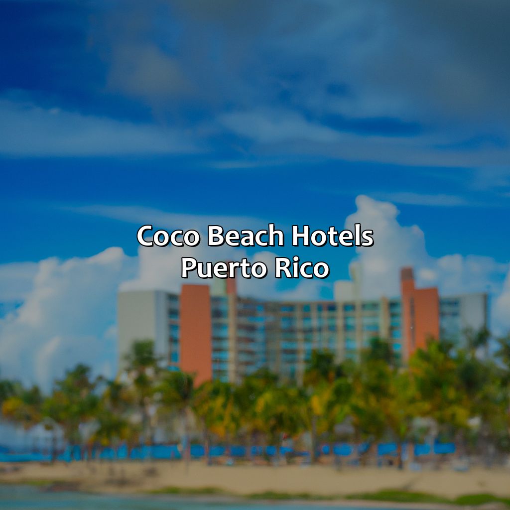 Coco Beach Hotels Puerto Rico