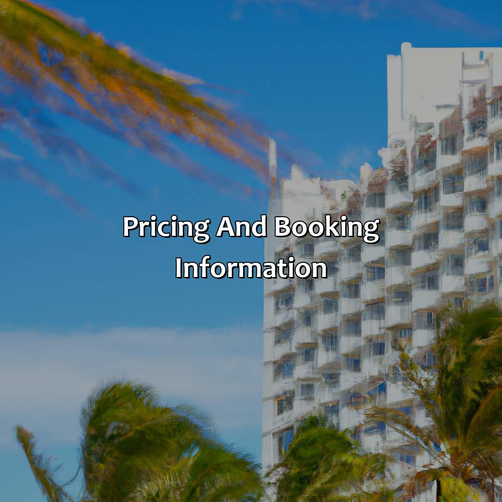 Pricing and Booking Information-condado puerto rico hotel, 