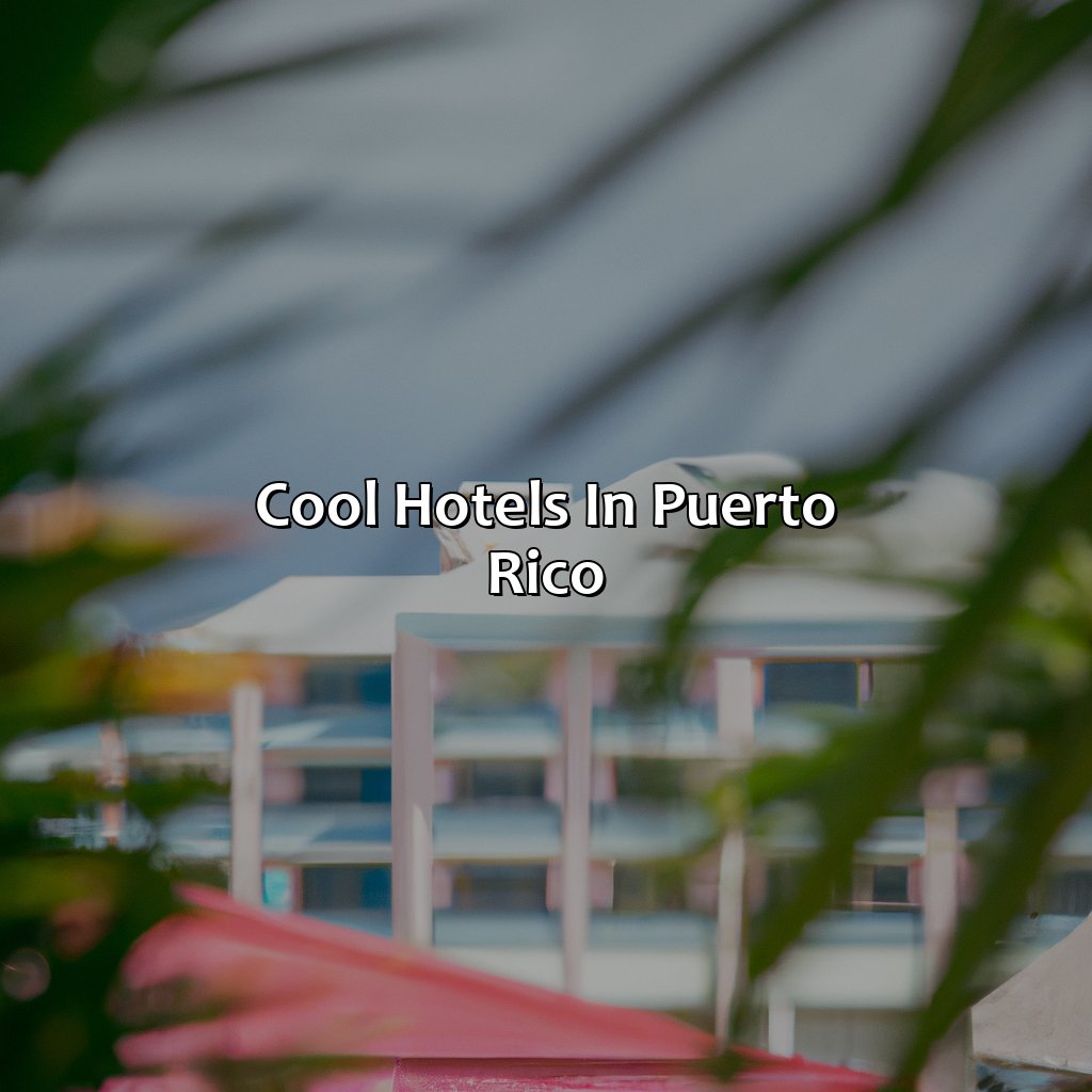 Cool Hotels In Puerto Rico