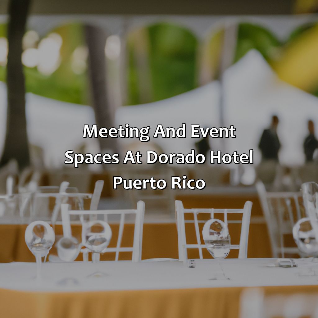 Meeting and event spaces at Dorado Hotel Puerto Rico-dorado hotel puerto rico, 