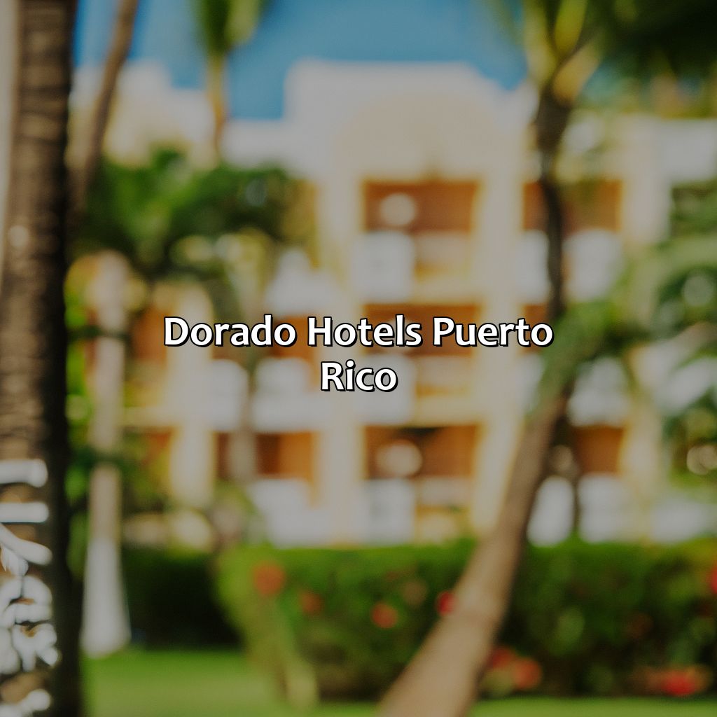 Dorado Hotels Puerto Rico