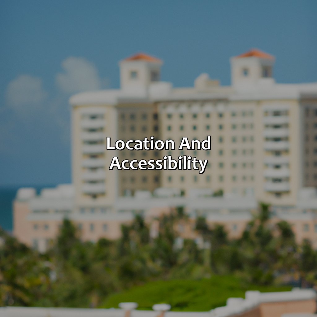 Location and Accessibility-fairmont hotel san juan puerto rico, 
