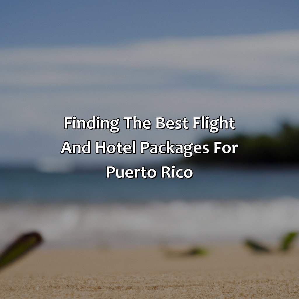 Finding the Best Flight and Hotel Packages for Puerto Rico-flight and hotel packages for puerto rico, 