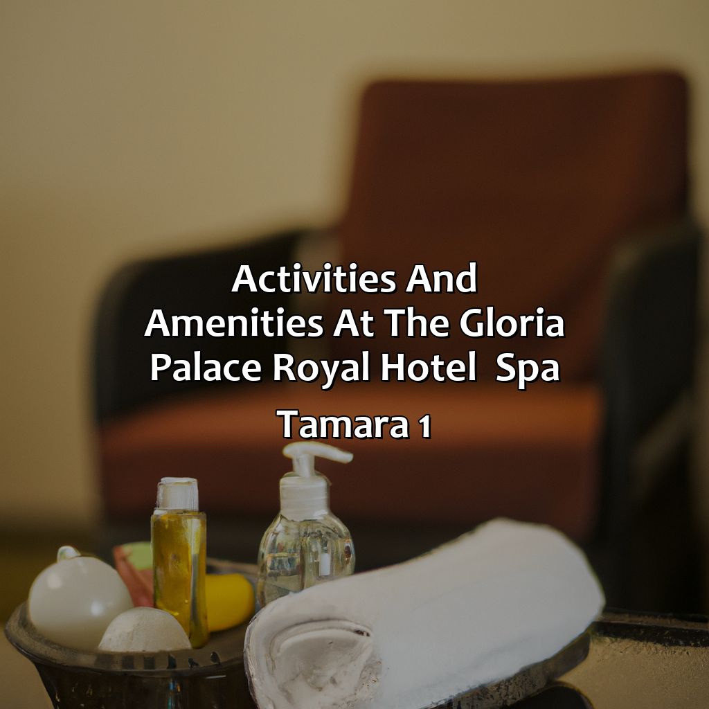 Activities and amenities at the Gloria Palace Royal Hotel & Spa Tamara 1-gloria+palace+royal+hotel+spa+tamara+1+35130+puerto+rico+spain, 