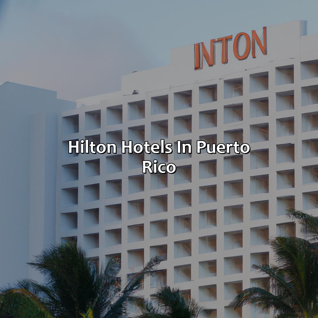 Hilton Hotels In Puerto Rico