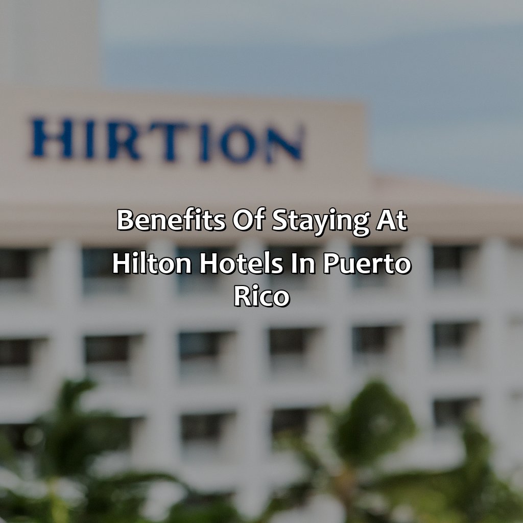 Benefits of Staying at Hilton Hotels in Puerto Rico-hilton hotels in puerto rico, 