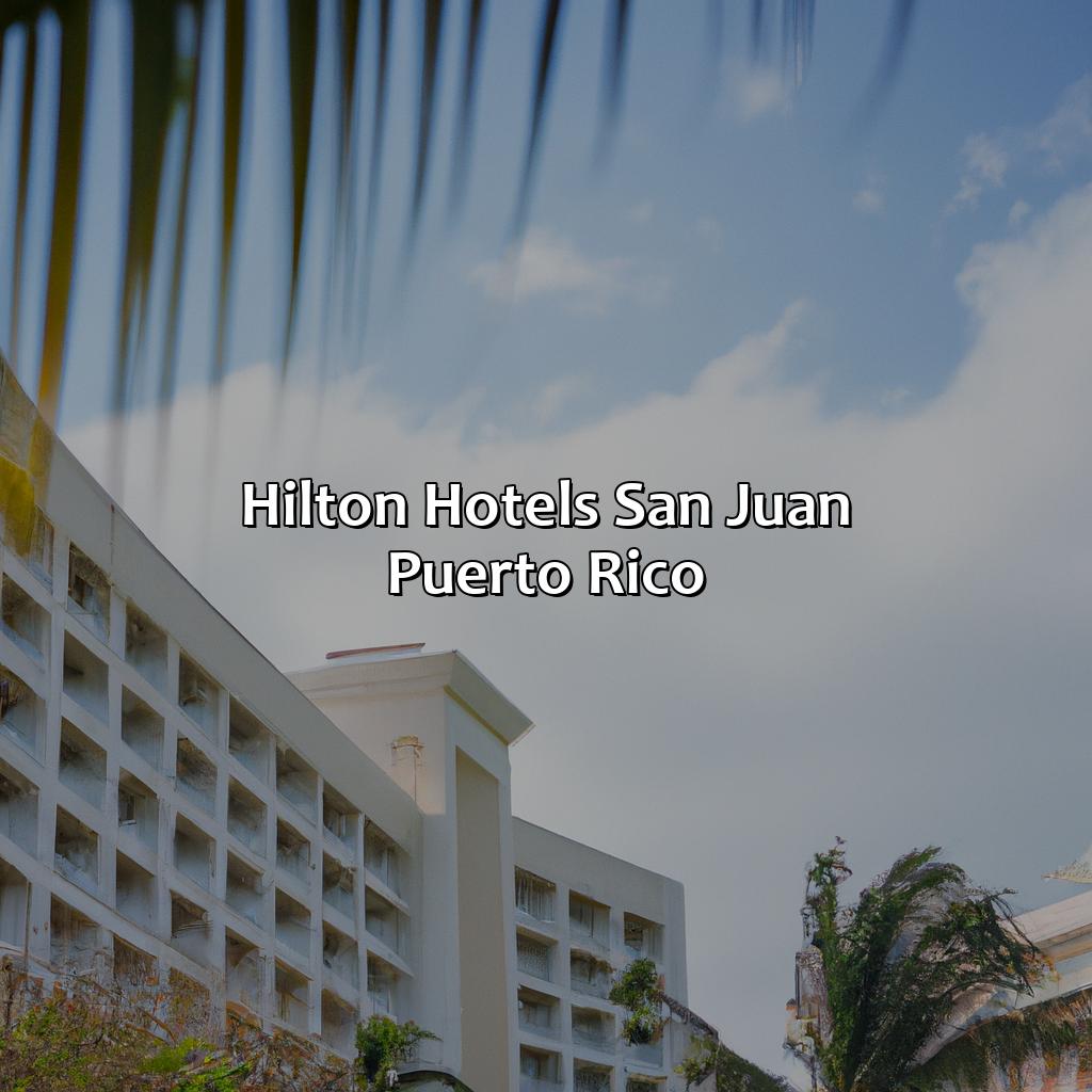 Hilton Hotels San Juan Puerto Rico