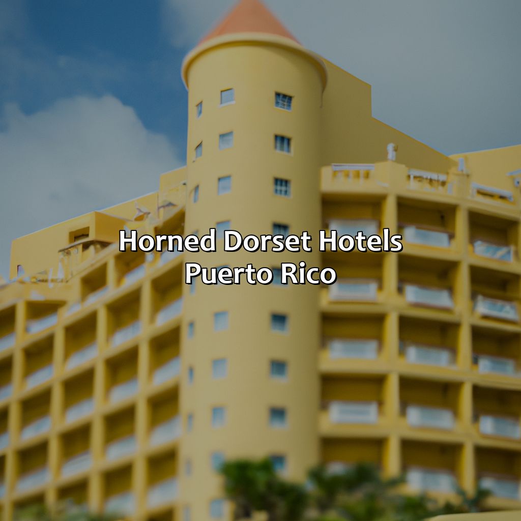 Horned Dorset Hotels Puerto Rico