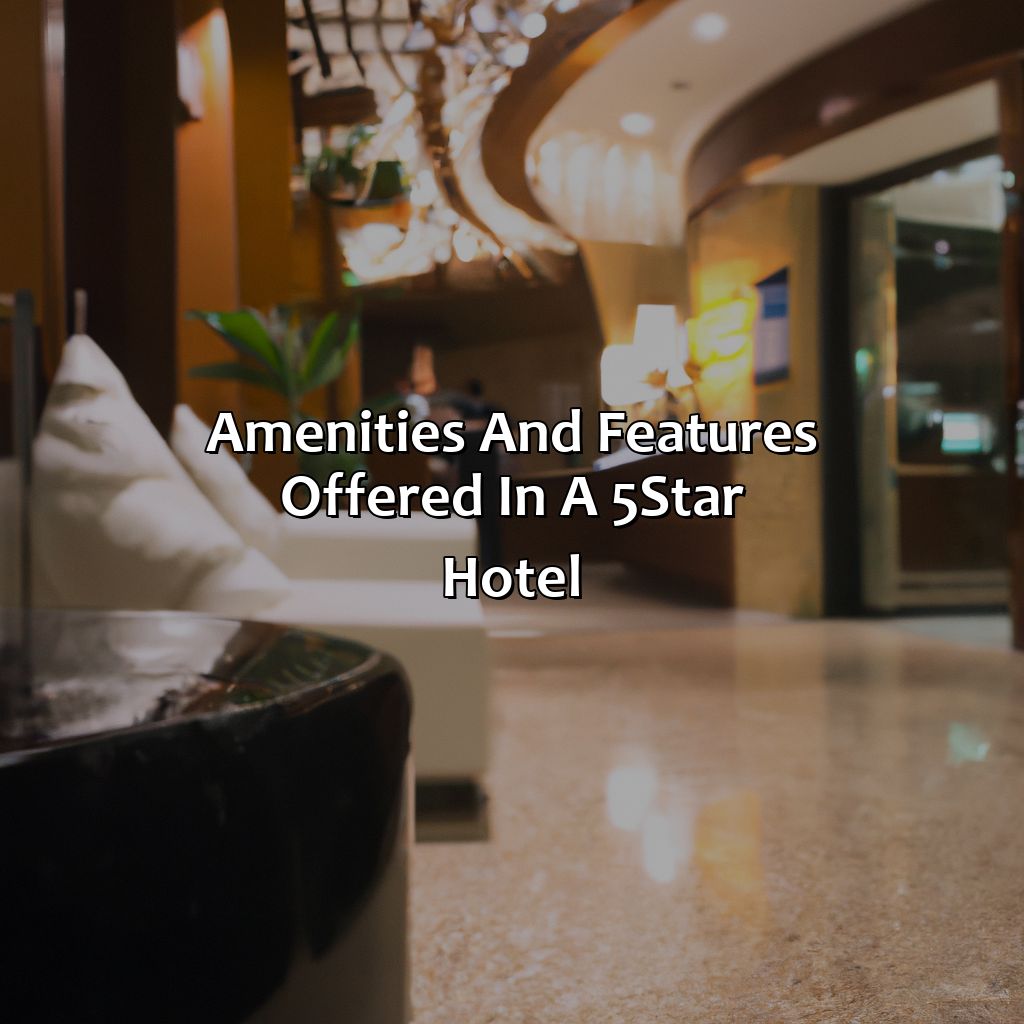 Amenities and features offered in a 5-star hotel-hotel 5 estrellas puerto rico, 