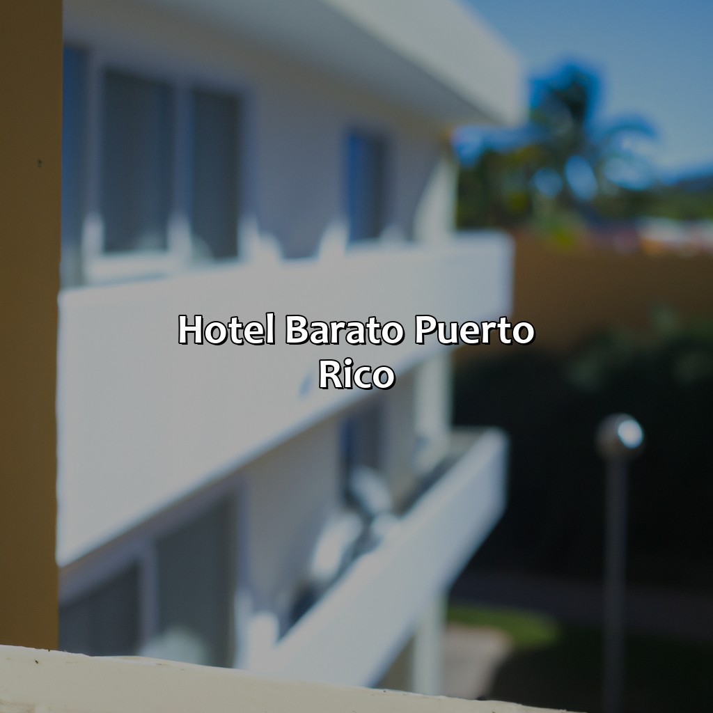 Hotel Barato Puerto Rico