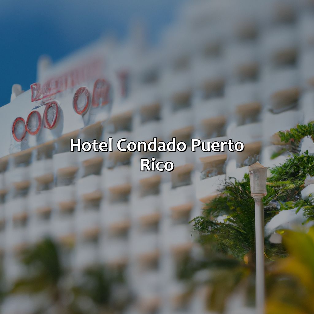 Hotel Condado Puerto Rico