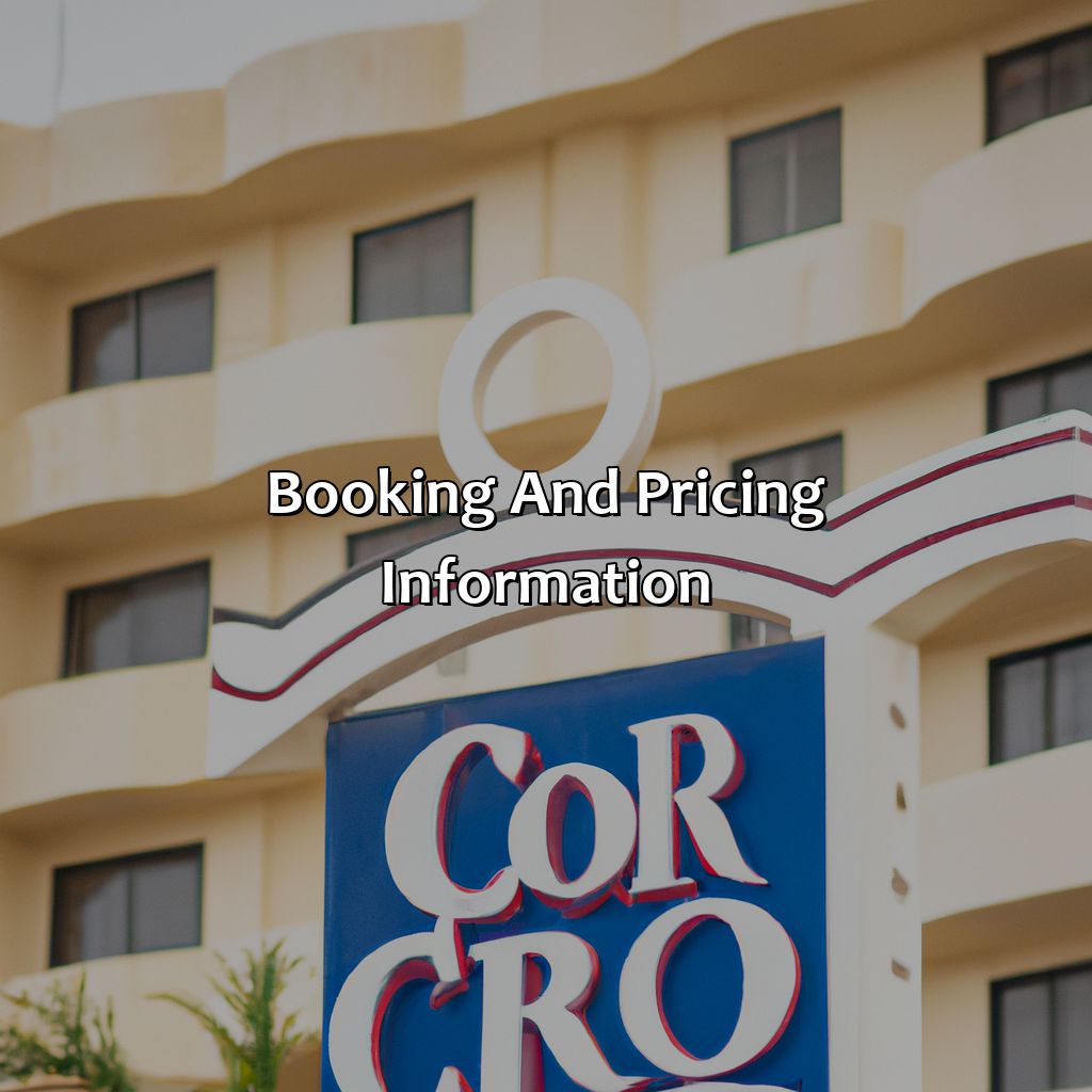 Booking and Pricing Information-hotel corona cedral puerto rico, 