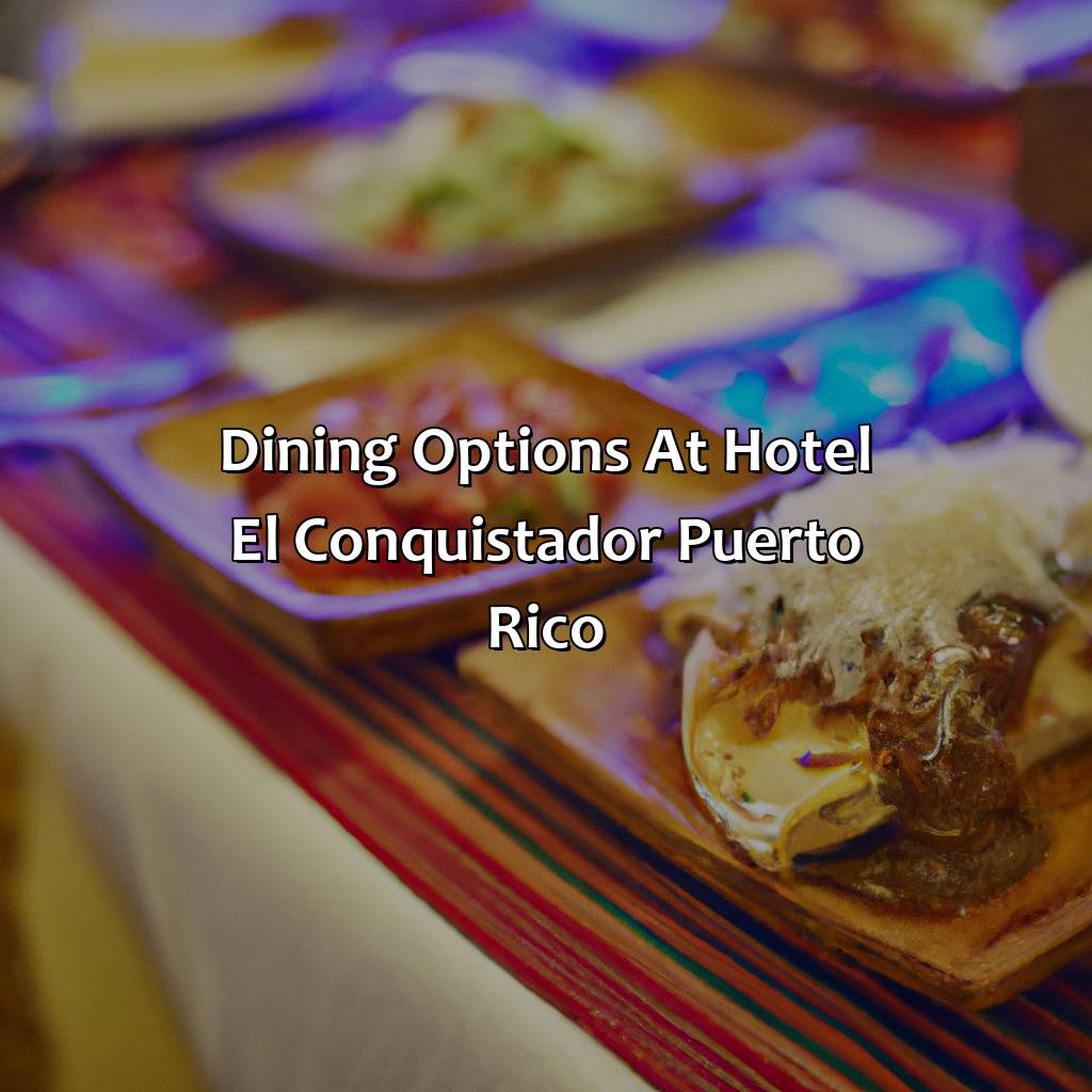 Dining Options at Hotel El Conquistador Puerto Rico-hotel el conquistador puerto rico, 