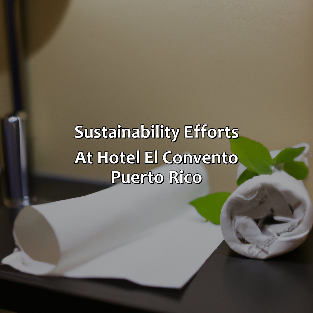 Sustainability efforts at hotel el convento puerto rico.-hotel el convento puerto rico, 