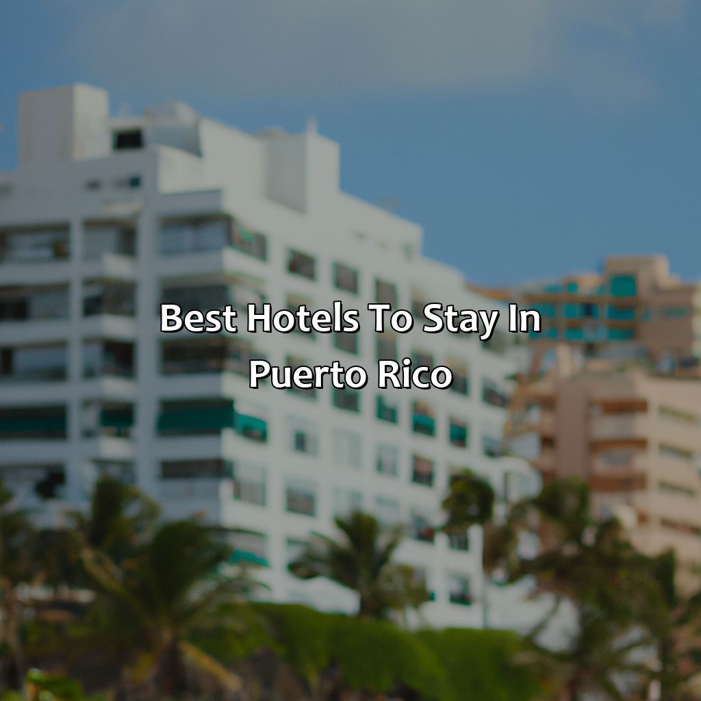 Best hotels to stay in Puerto Rico-hotel en puerto rico, 