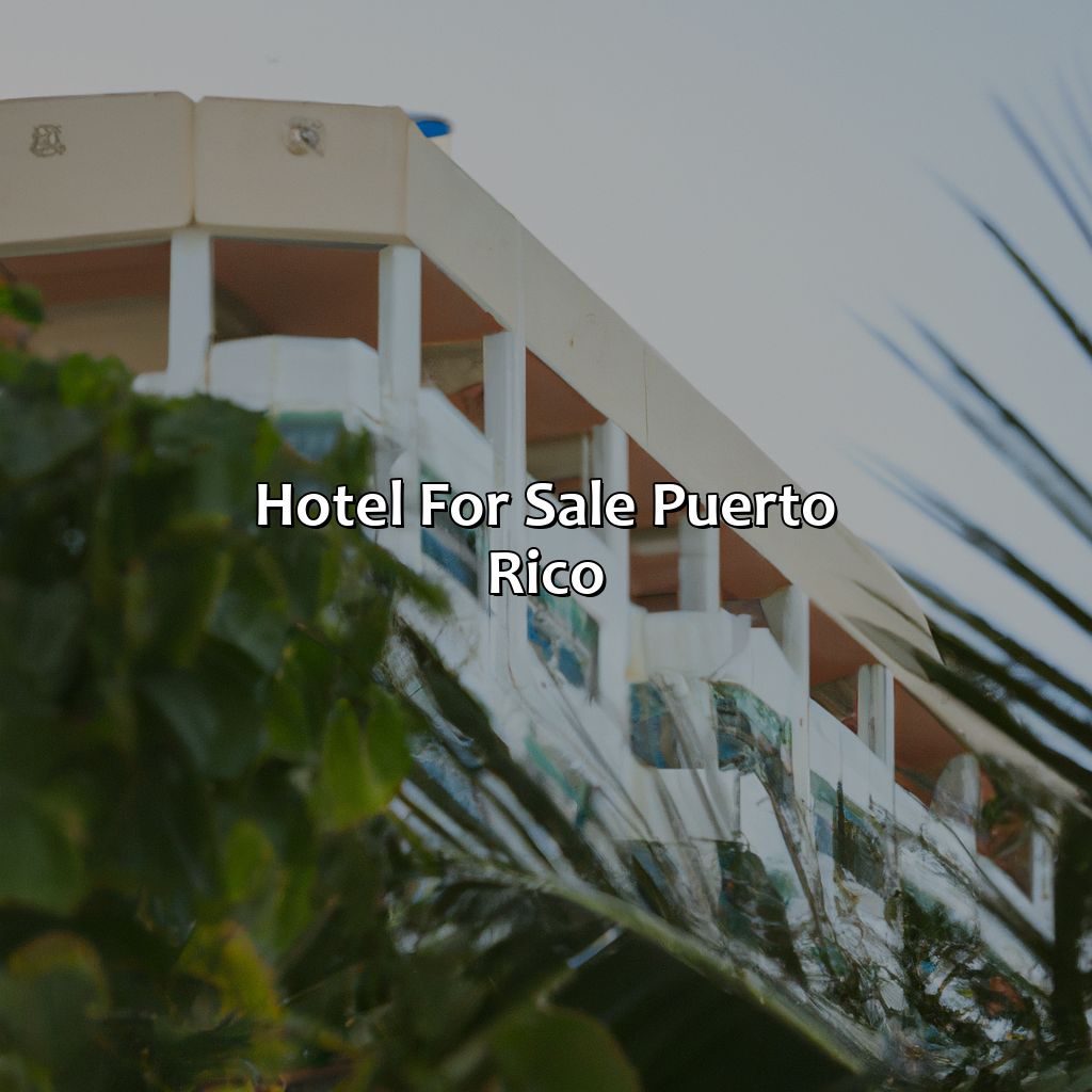 Hotel For Sale Puerto Rico