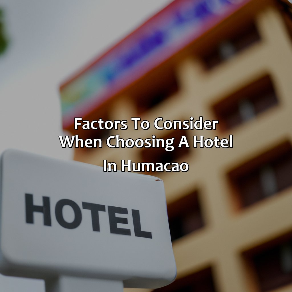Factors to consider when choosing a hotel in Humacao-hotel humacao puerto rico, 