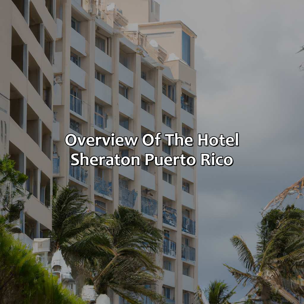 Overview of the Hotel Sheraton Puerto Rico-hotel sheraton puerto rico, 