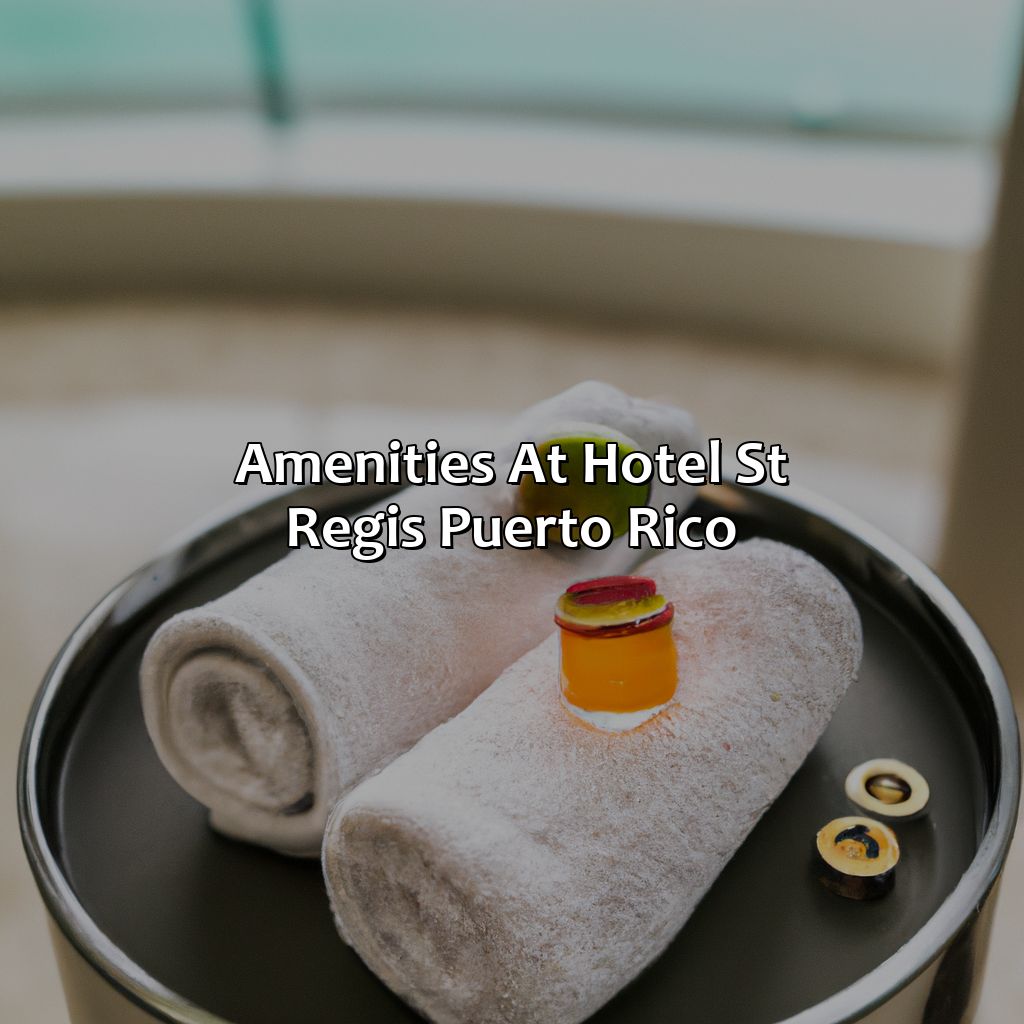 Amenities at Hotel St Regis Puerto Rico-hotel st regis puerto rico, 