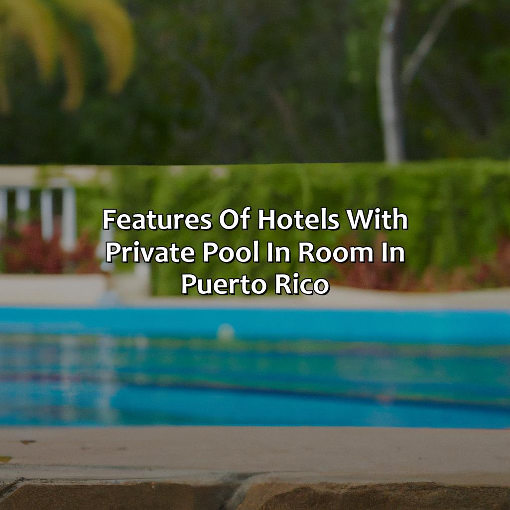 Features of hotels with private pool in room in Puerto Rico-hotel with private pool in room puerto rico, 