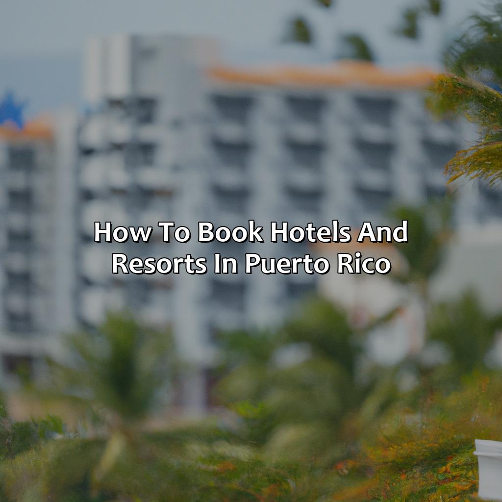 How to book hotels and resorts in Puerto Rico-hotels and resorts in puerto rico, 