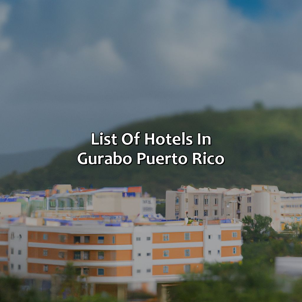 List of Hotels in Gurabo, Puerto Rico-hotels en gurabo puerto rico, 