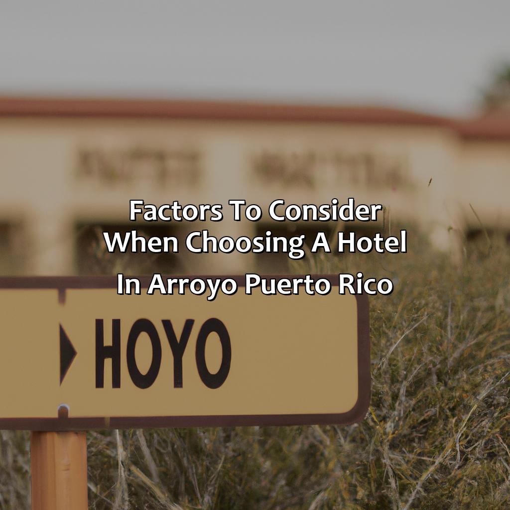 Factors to Consider When Choosing a Hotel in Arroyo Puerto Rico-hotels in arroyo puerto rico, 