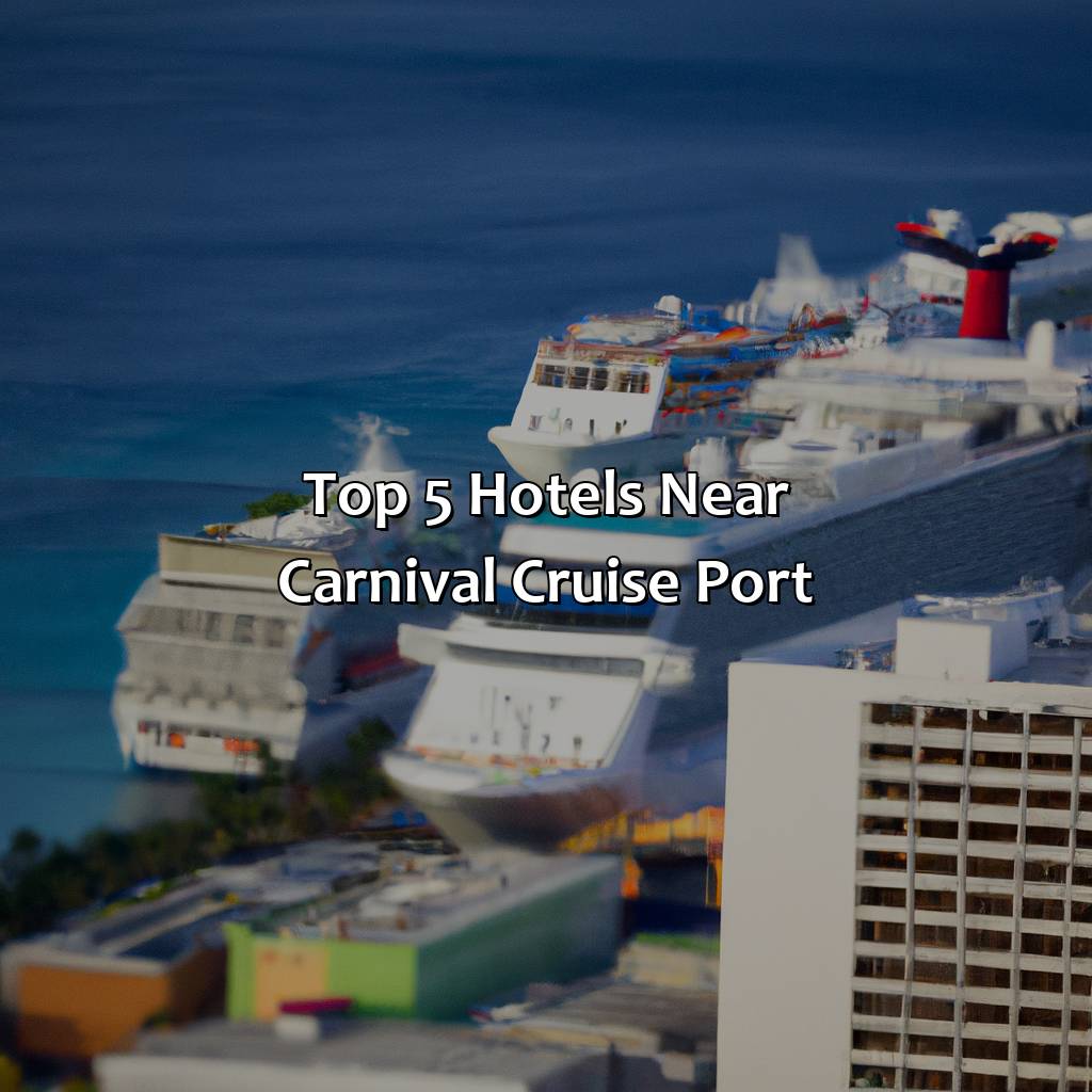 Top 5 Hotels near Carnival Cruise Port-hotels in san juan puerto rico near carnival cruise port, 