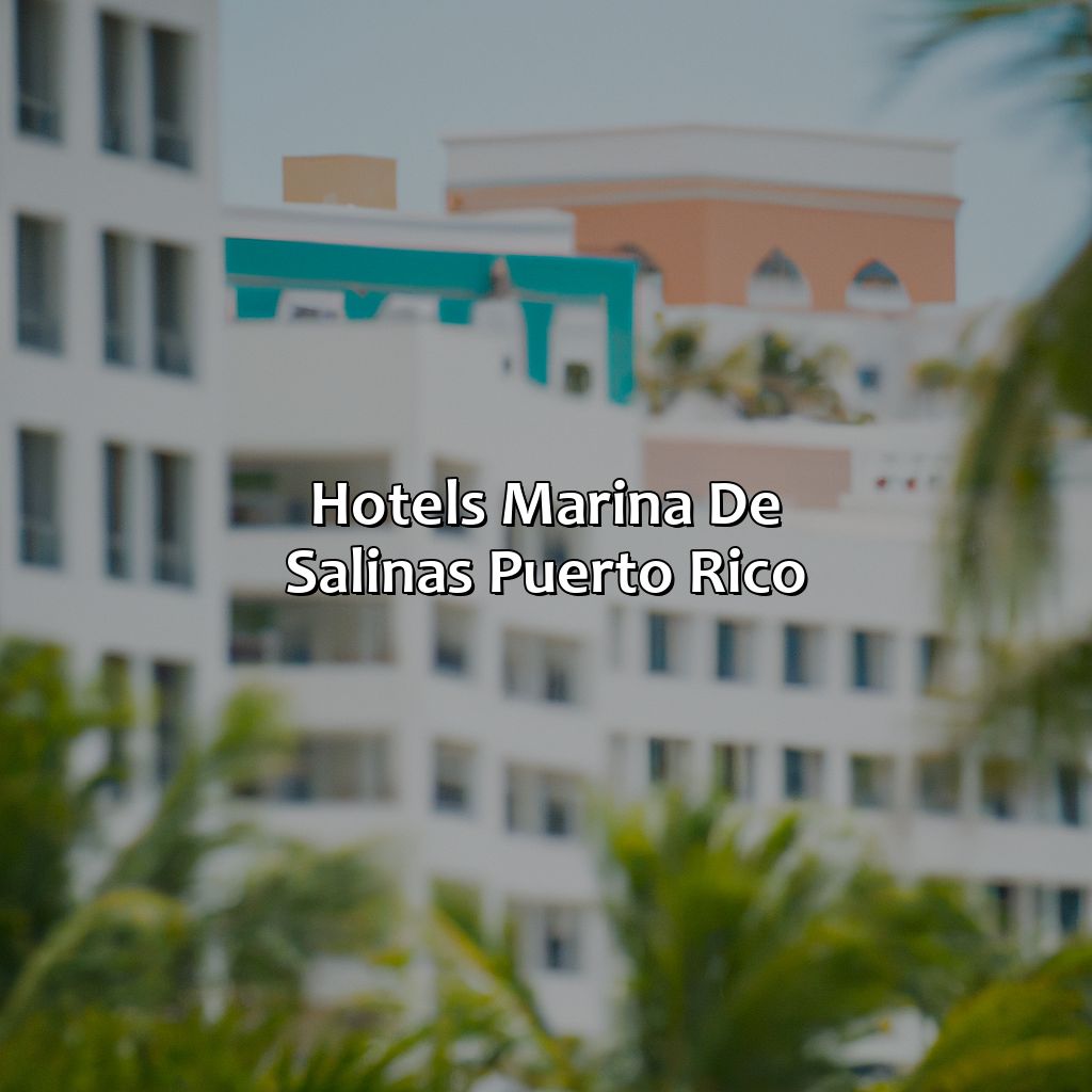Hotels Marina De Salinas Puerto Rico